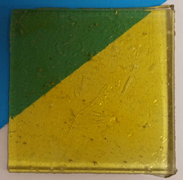 Pdv Albertini Jaune TR 8 x 8 cm, vendu à la pièce