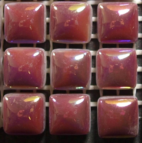 Micro Perle Framboise Métallisé 1,2 x 1,2 cm par 100 g